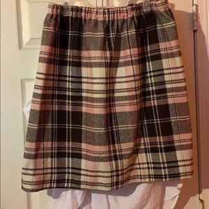 Knit Woven Skirt